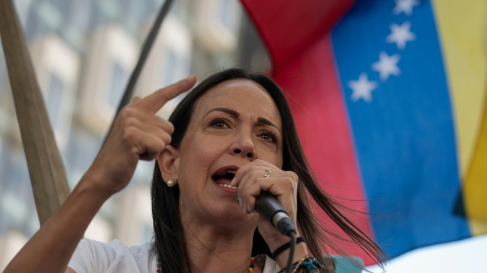 Opositora venezolana Machado denuncia vandalismo y arresto de dos militantes