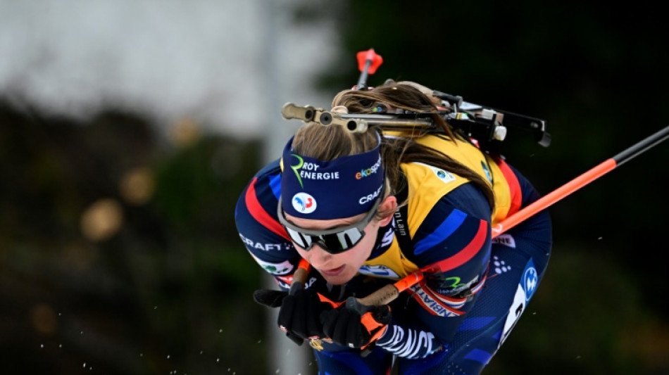 Biathlon: la Française Justine Braisaz-Bouchet remporte le sprint d'Oberhof