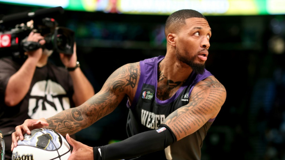 NBA: Lillard remporte le concours de tirs à 3 points, McClung roi du dunk au All-Star Weekend