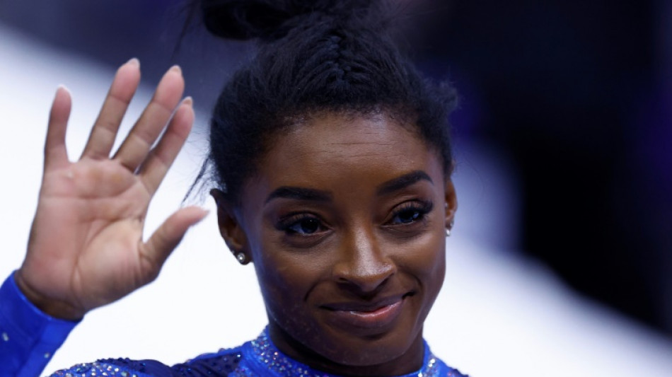 Mondiaux de gym: 21e titre mondial pour Simone Biles, sacrée au concours général