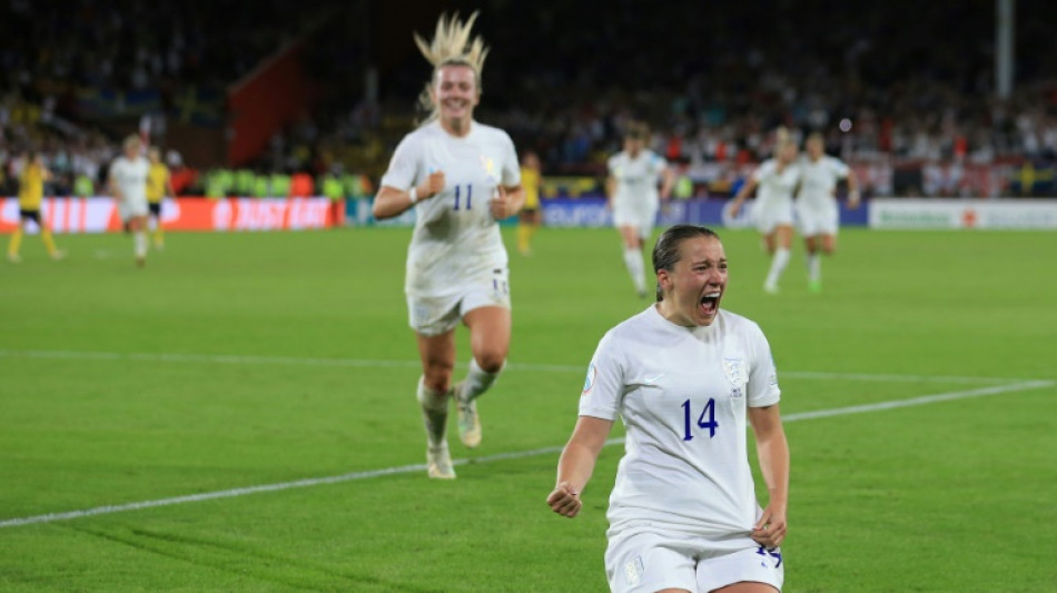 England thrash Sweden to reach women's Euro 2022 final