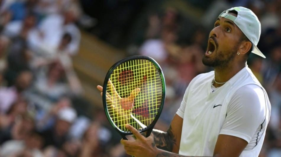 'Bromance' boys Kyrgios and Djokovic set for Wimbledon final duel