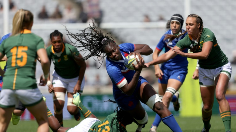 Mondial féminin de rugby: les Bleues assurent et se rassurent face aux Sud-Africaines