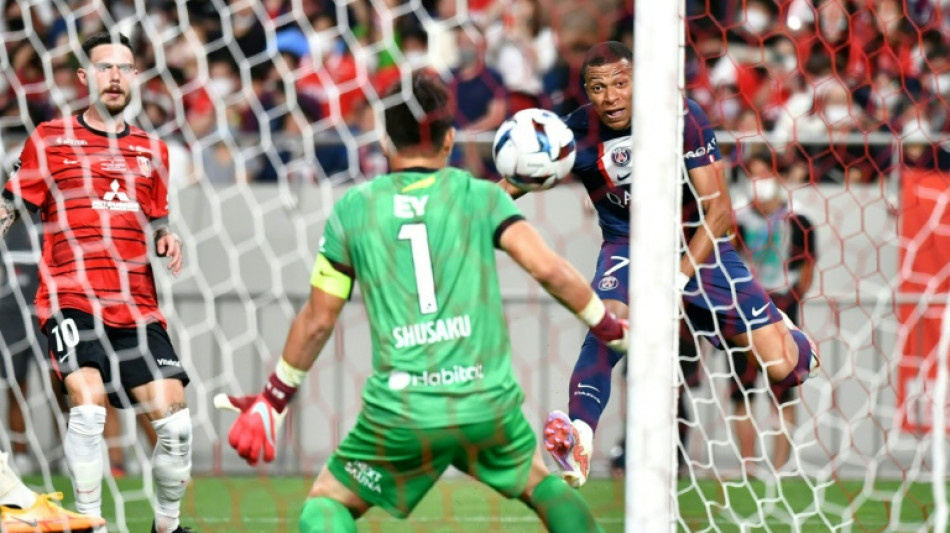 Mbappe scores as PSG cruise past Urawa in Japan