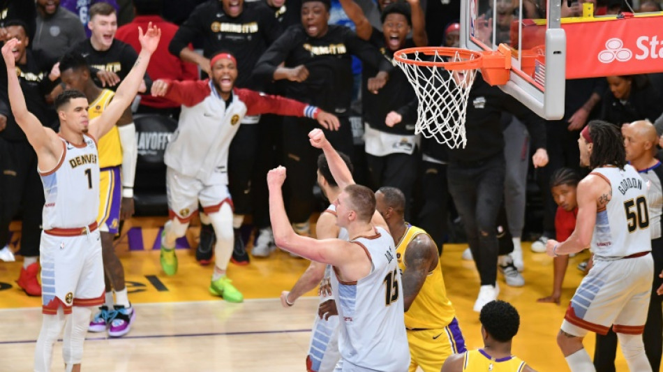 NBA: première finale pour les Nuggets, trop forts pour LeBron, qui veut réfléchir à la suite