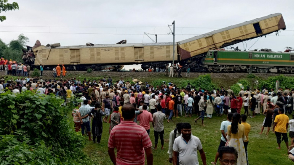 Eight killed in India train crash after driver misses signal
