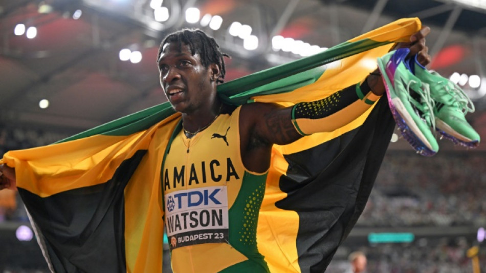 Mondiaux d'athlétisme: le Jamaïcain Watson champion surprise du 400 m