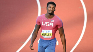 Kerley fires warning shot to rivals in world 100m