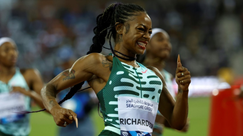 Ligue de diamant: Sha'Carri Richardson s'impose sur 100 m en 10 sec 76