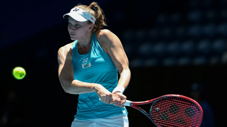 Rybakina 'focused' on Australian Open after coach controversy