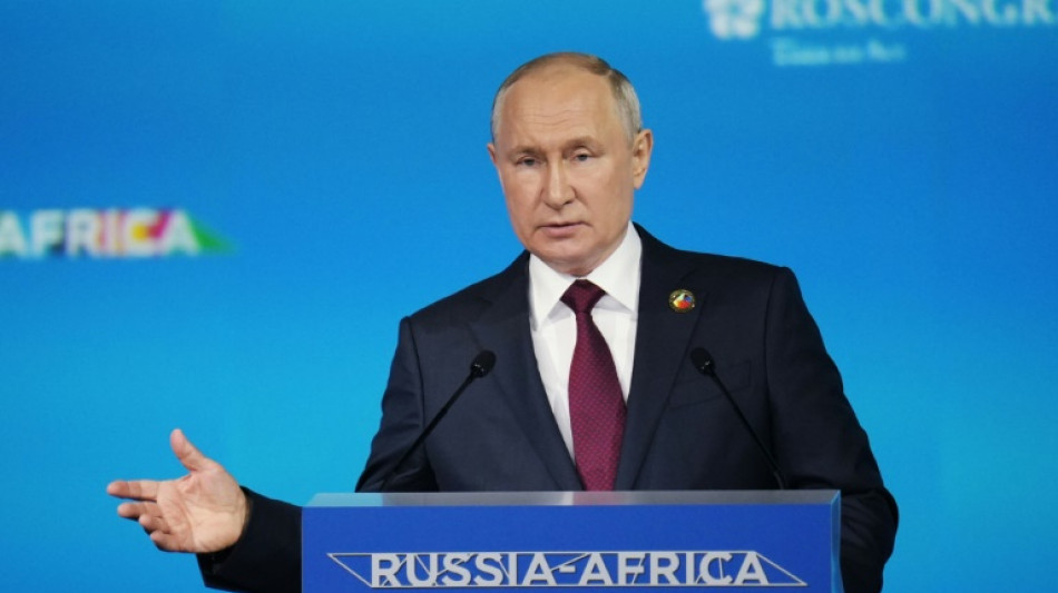 Putin promete granos gratis para seis países en cumbre Rusia-África