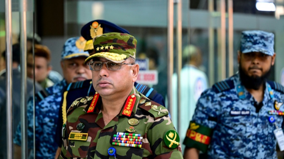 Bangladesh army chief warns country 'at risk' from infighting