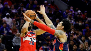 Under-manned Wizards shock Sixers