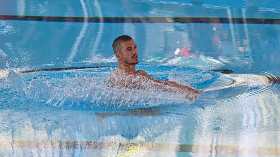 "Enfin!": à Rome, les hommes plongent dans le grand bain de la natation artistique