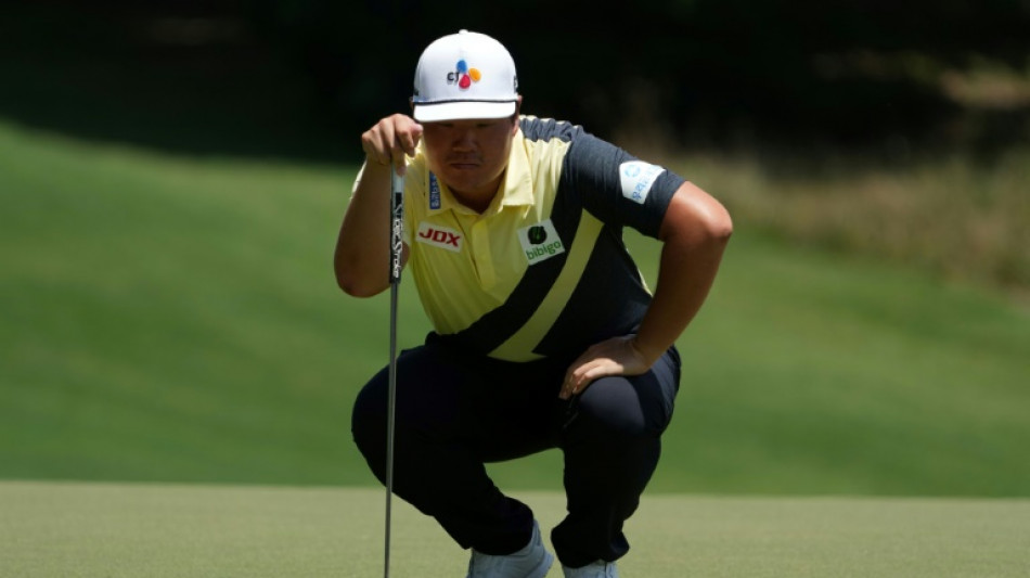 South Korea's Im clings to PGA lead in stormy Greensboro