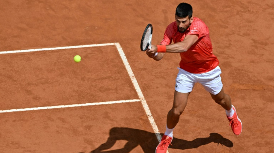 ATP: Djokovic enchaîne et va en huitièmes à Rome