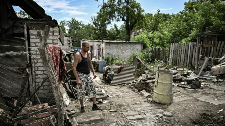 'They bomb and they bomb': Anguish in Ukraine frontline city