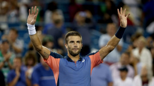 Coric crashes Nadal's Cincinnati welcome back party