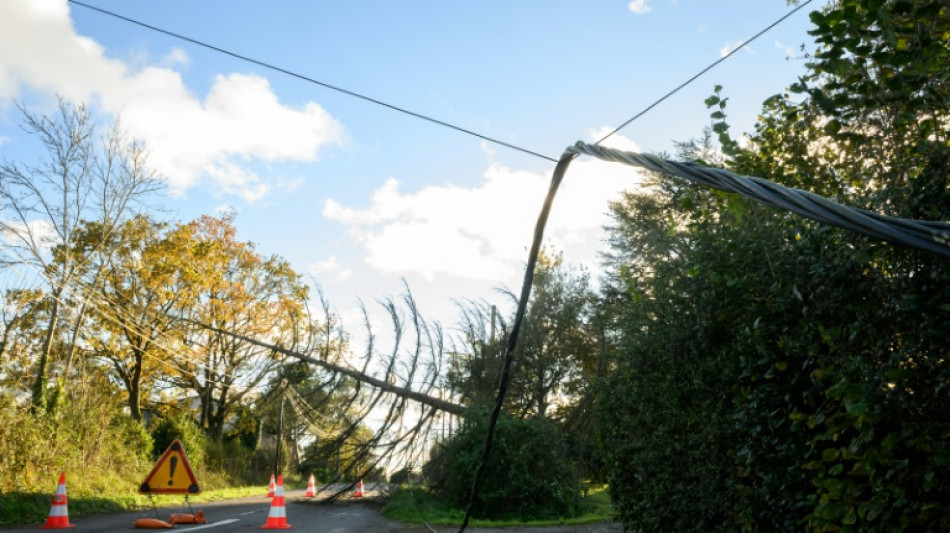 Tempête Caetano: 18.000 foyers encore sans électricité