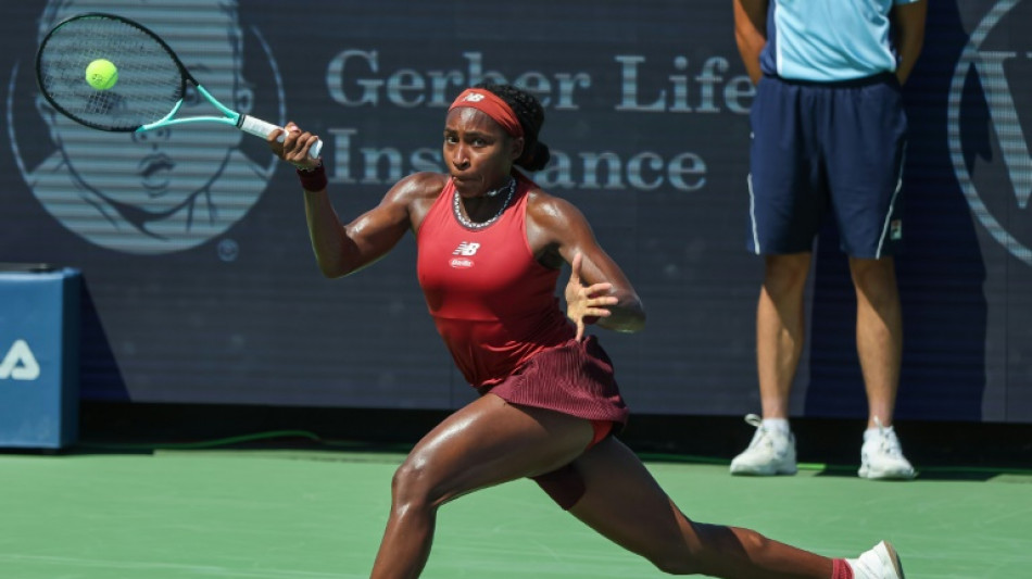 Tennis: Gauff remporte à Cincinnati son premier tournoi WTA 1000