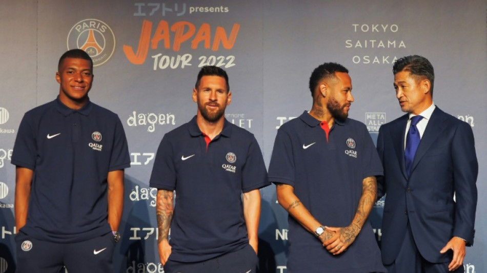 PSG arrive in Japan for three-game tour