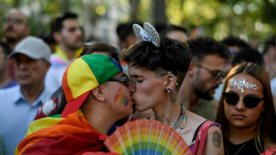 Colourful LGBTQ Pride march takes over Madrid