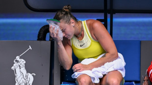 Relieved Sabalenka defies serve struggles to stay alive in Melbourne