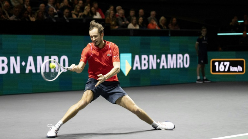 ATP Rotterdam: Daniil Medvedev reprend sa marche en avant