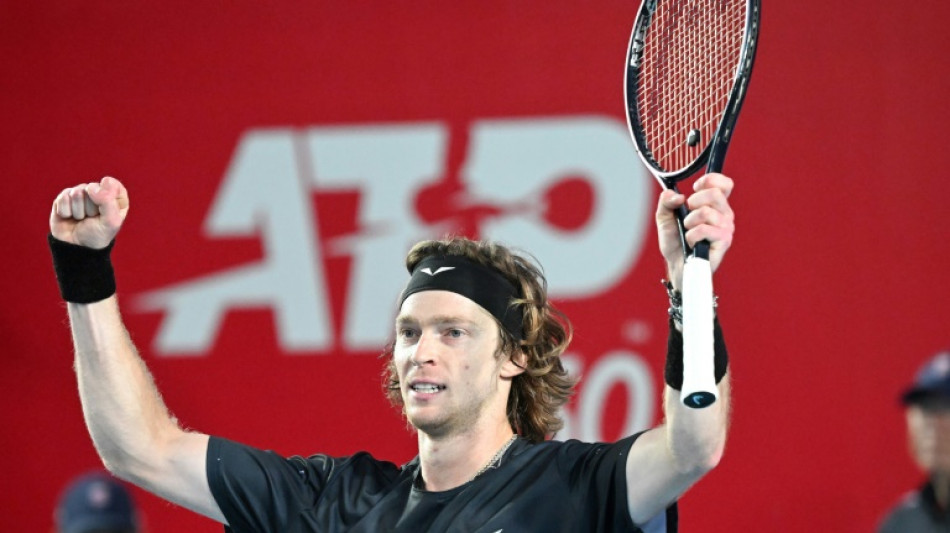 ATP: Andrey Rublev titré à Hong Kong