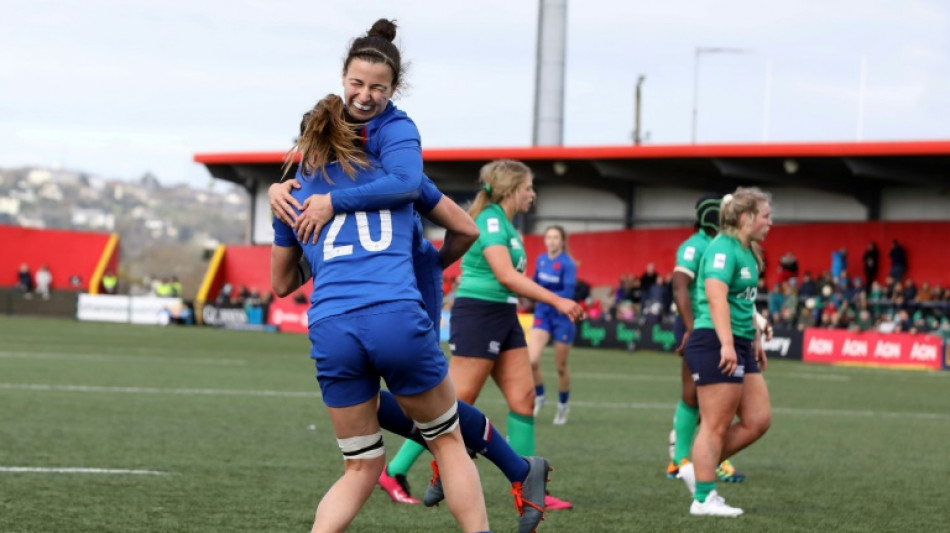 Six nations féminin: la France se rassure et déroule en Irlande