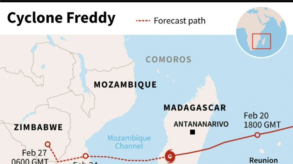 Four dead after Cyclone Freddy crosses Madagascar