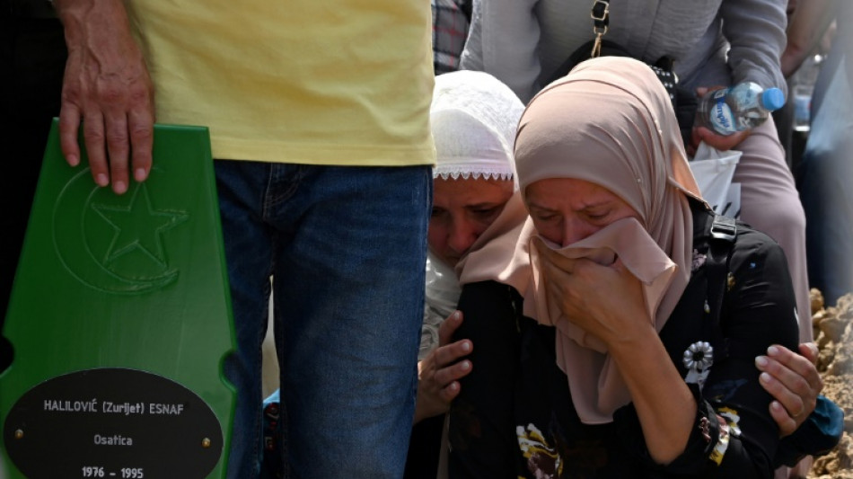 More genocide victims buried on Srebrenica anniversary 