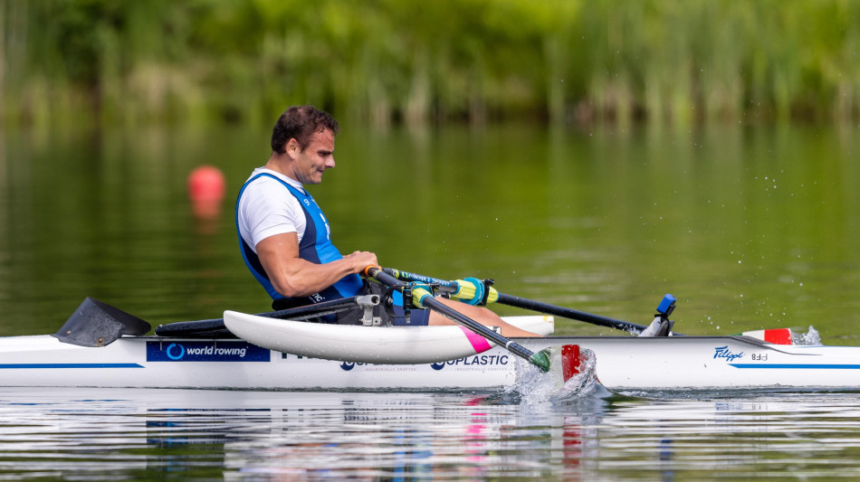 Parigi: Giacomo Perini bronzo nel canottaggio singolo PR1