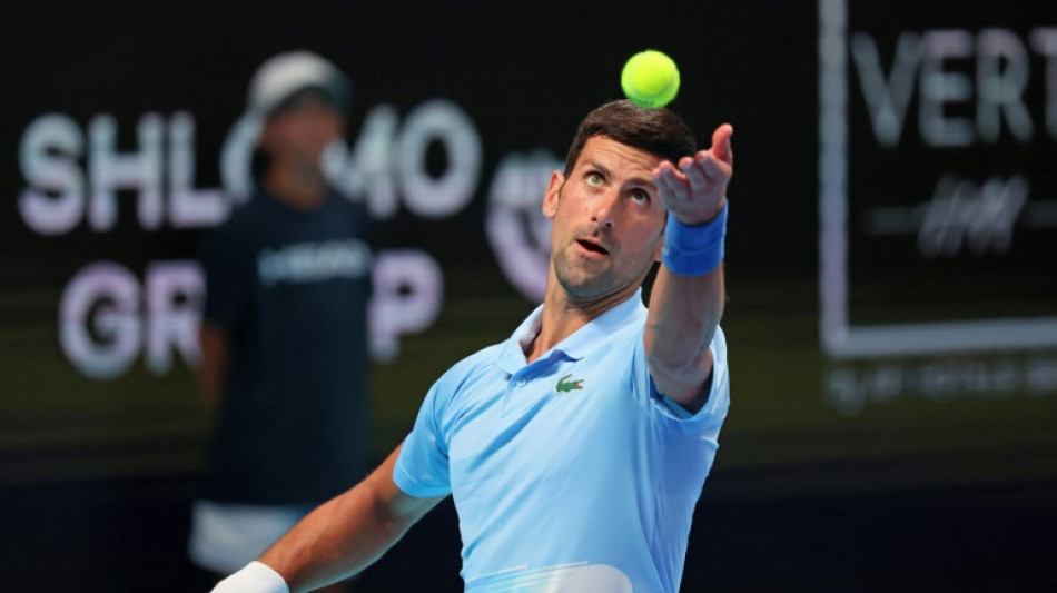 Tel-Aviv: finale serbo-croate entre Djokovic, maître de ses émotions, et Cilic, solide