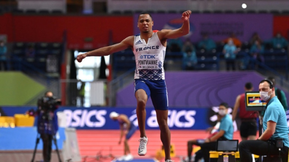 Mondiaux en salle d'athlétisme: grosse déception pour Pontvianne, 7e du triple saut 