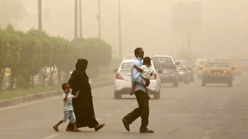 Face aux tempêtes de sable et de poussière, la lassitude des Irakiens