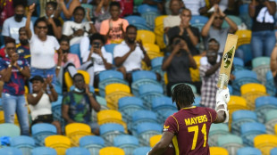 Mayers ton powers Windies to 301 against New Zealand  