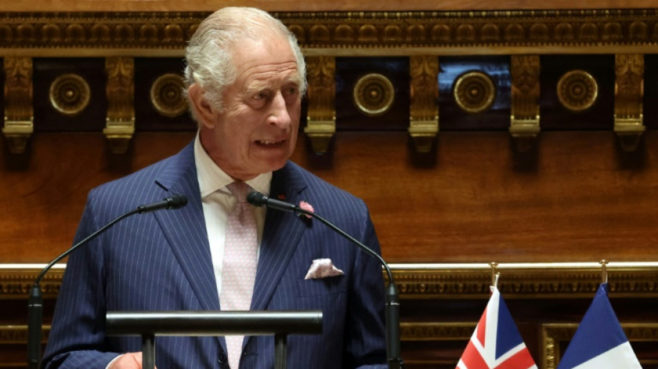 Charles III alerta para 'emergência' climática em visita à França