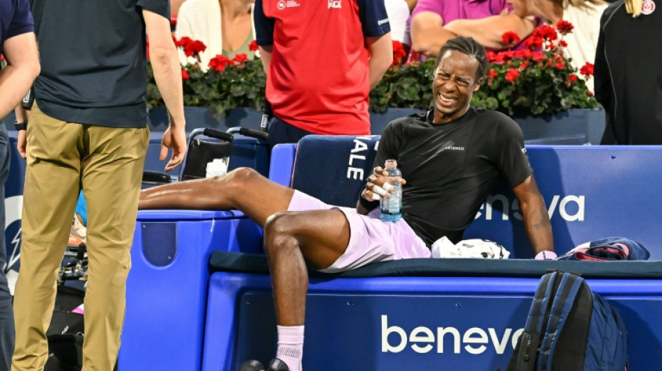 ATP: Monfils, touché au pied droit, abandonne en 8e à Montréal