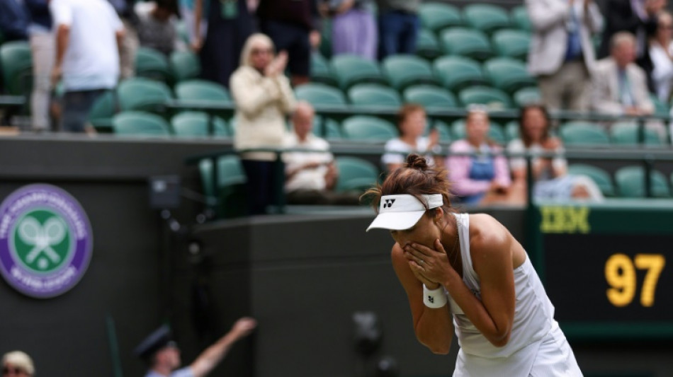 Maria wins all-German clash to reach Wimbledon semi-finals 