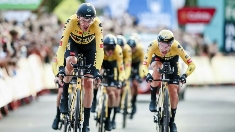 Roglic's Jumbo-Visma team win Vuelta a Espana opener in Utrecht