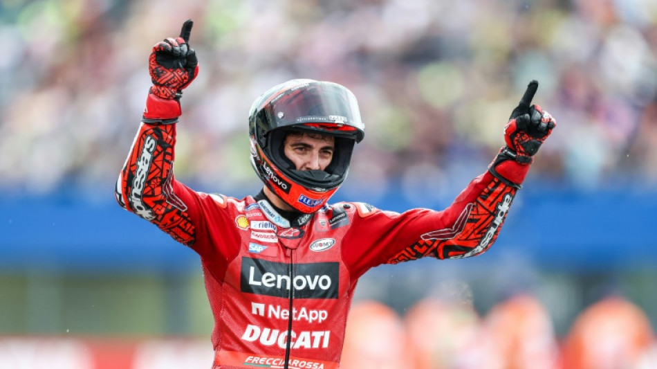 Bagnaia's victory celebrations take a wrong turn 