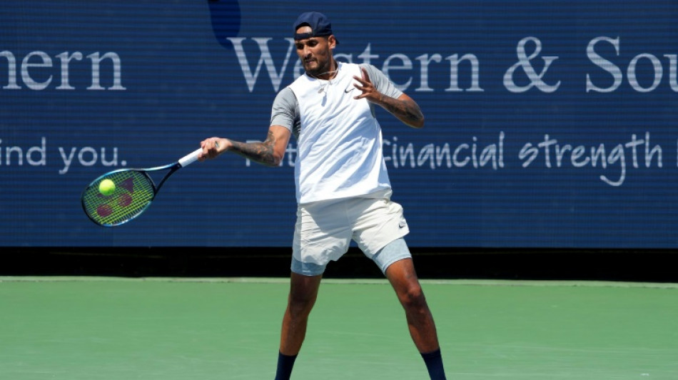 Kyrgios overcomes tricky Davidovich Fokina in Cincinnati opener