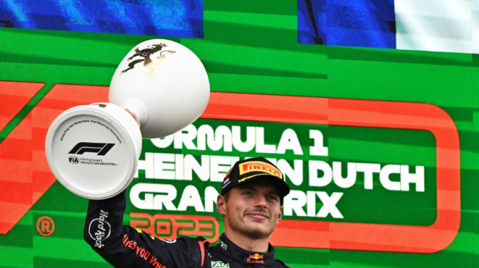 F1/GP des Pays-Bas: et de 9 pour Verstappen, toujours intouchable