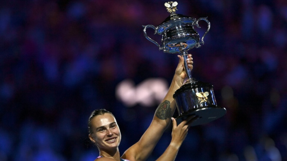 Open d'Australie: Sabalenka, sans la confiance la puissance n'est rien