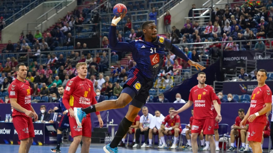 Mondial de hand: les Bleus lancés vers les quarts