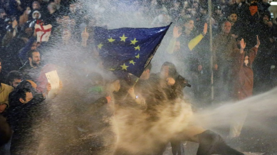 Una protesta en Georgia contra la ley de "agentes extranjeros" deja 66 detenidos