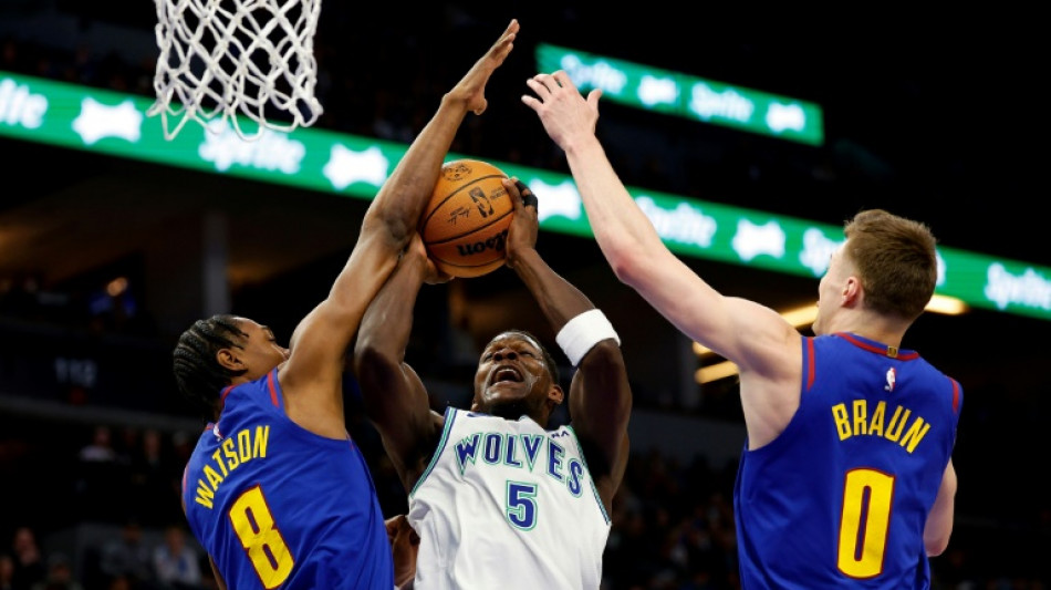 NBA: Minnesota fait douter Denver, Wembanyama plus discret