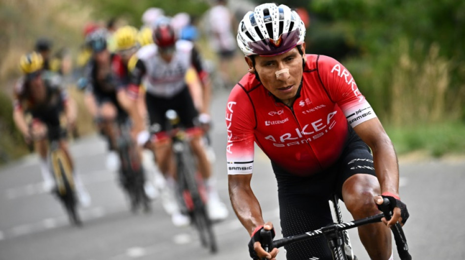 Tour de France sixth Quintana disqualified over tramadol use