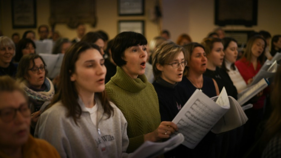 Los ucranianos de Londres "defienden" su país cantando en la ópera